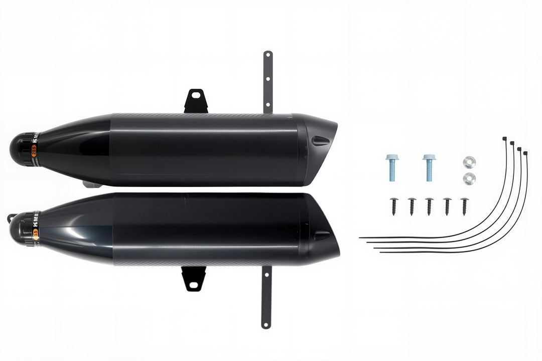 Bluetooth exhaust sound speaker system