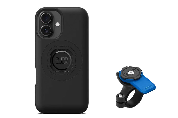 Quad Lock® iPhone Case + Motorcycle Handlebar Mount Combo