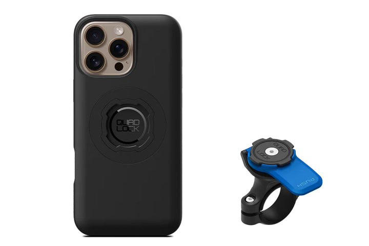 Quad Lock® iPhone Case + Motorcycle Handlebar Mount Combo