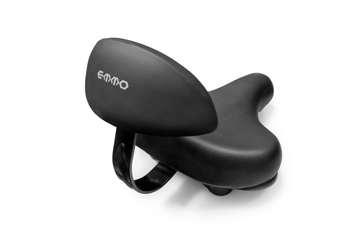 Siège de vélo surdimensionné avec dossier