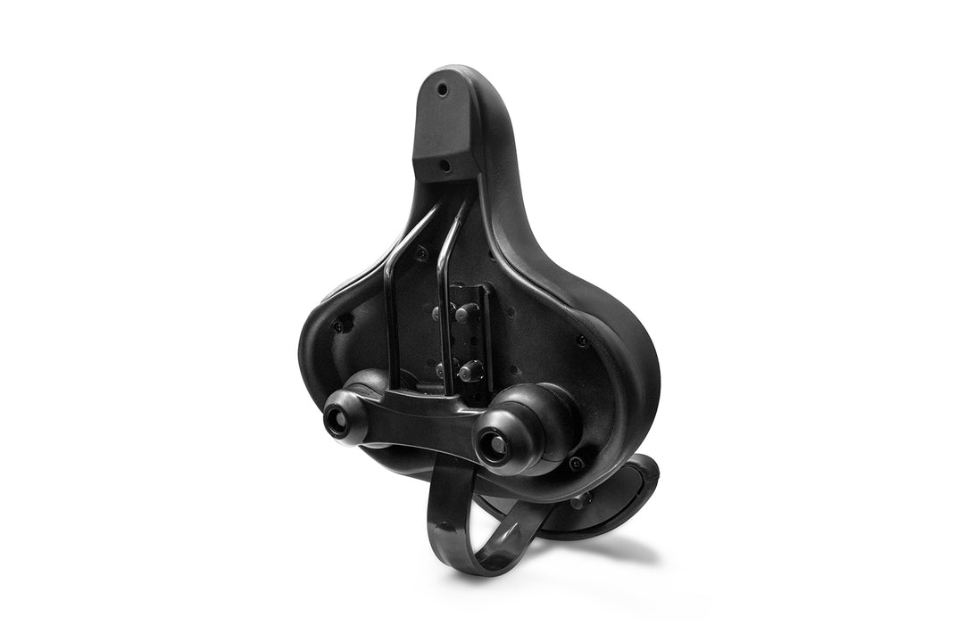 Siège de vélo surdimensionné avec dossier