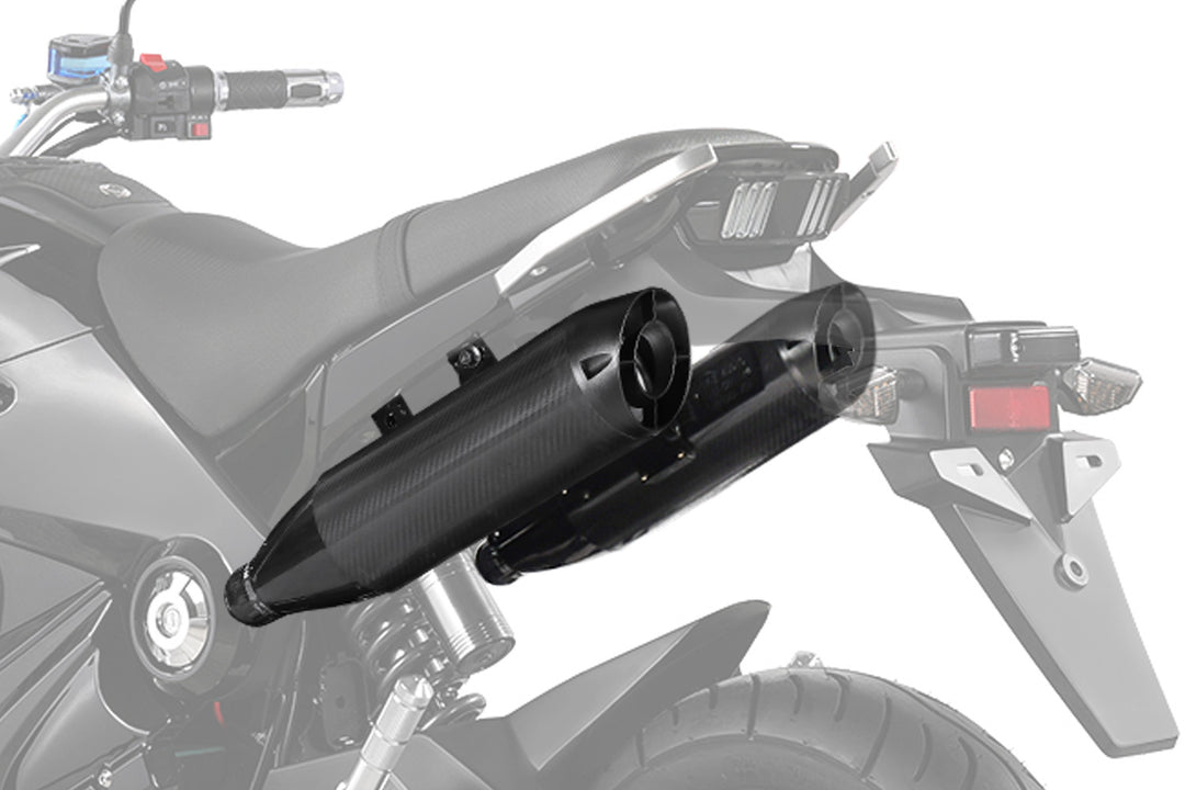 Bluetooth exhaust sound speaker system