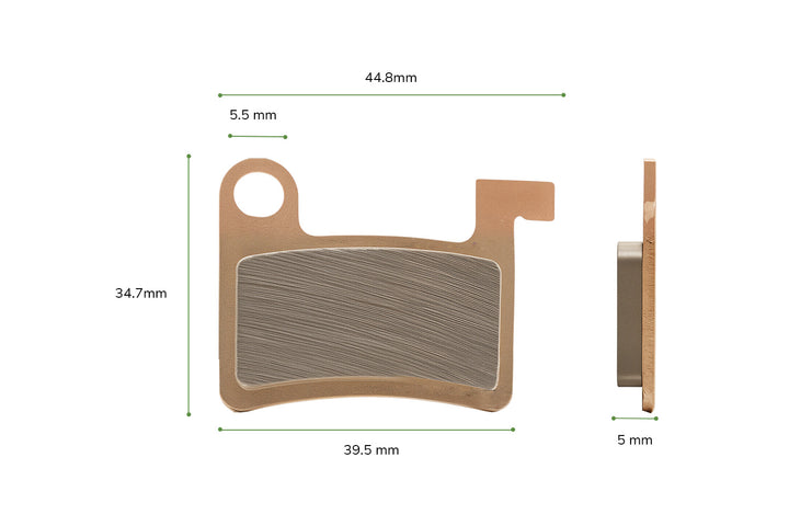 Metal Disc Brake Pads - Bicycle Universal