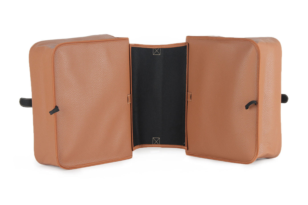 Bike Leather Saddlebags