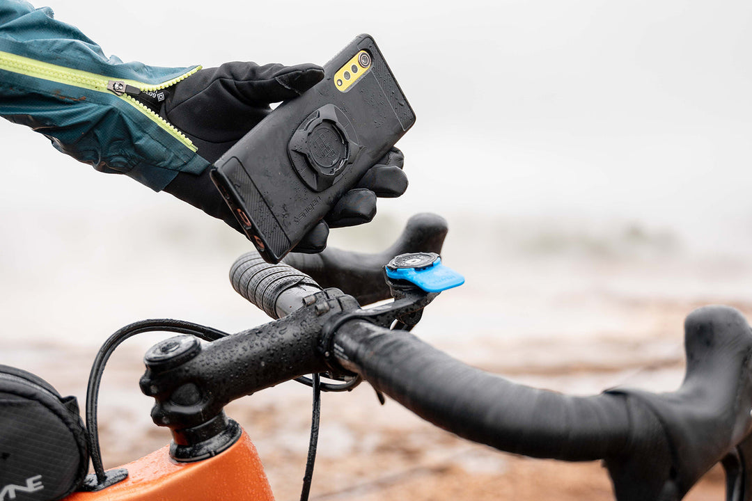 Adaptateur de téléphone universel Quad Lock® + support de guidon de moto Combo