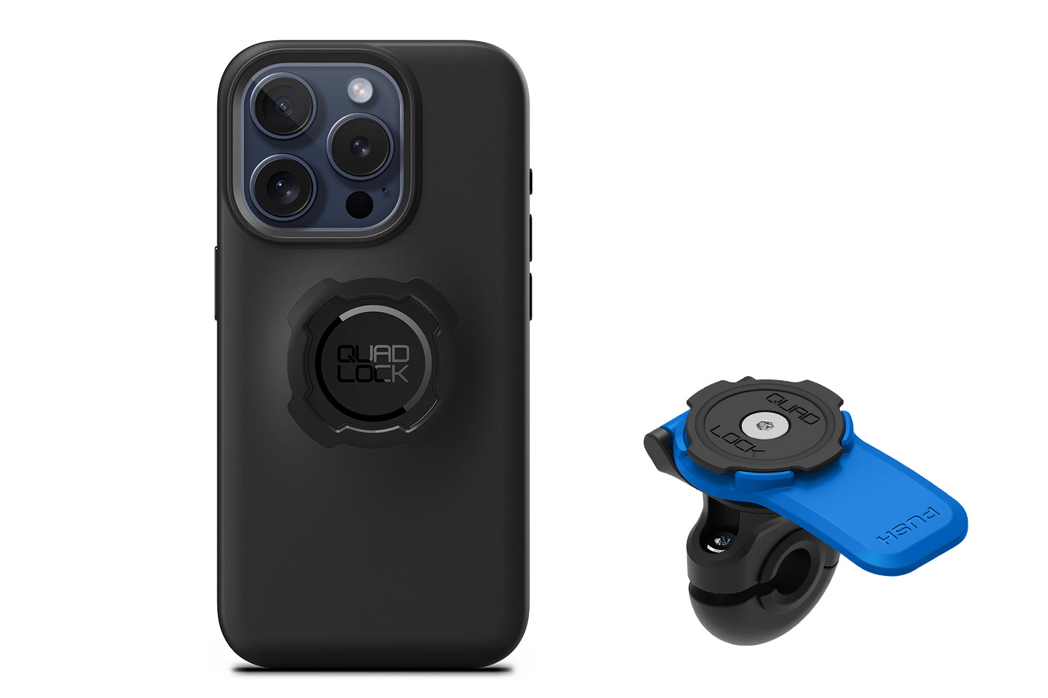 Quad Lock iPhone Case + Scooter Mirror Mount Combo | EMMO Bike Phone Holder emmo.ca Quad Lock iPhone Case + Scooter Mirror Mount Combo | EMMO Bike Phone Holder emmo.ca
