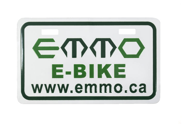 Plaque d'immatriculation EMMO