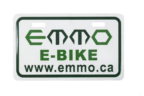 Plaque d'immatriculation EMMO