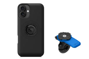 Combo étui pour iPhone Quad Lock® + support de miroir pour scooter 