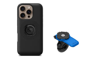 Combo étui pour iPhone Quad Lock® + support de miroir pour scooter 