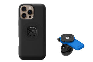 Combo étui pour iPhone Quad Lock® + support de miroir pour scooter 