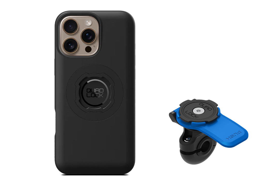 Quad Lock® iPhone Case + Scooter Mirror Mount Combo