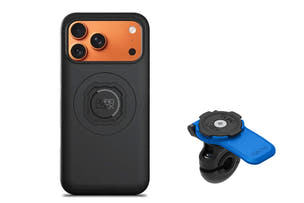 Combo étui pour iPhone Quad Lock® + support de miroir pour scooter 