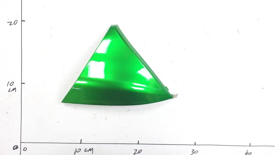 EMMO Storage Box Right Triangle Panel Green Electric Motorcycle Storage