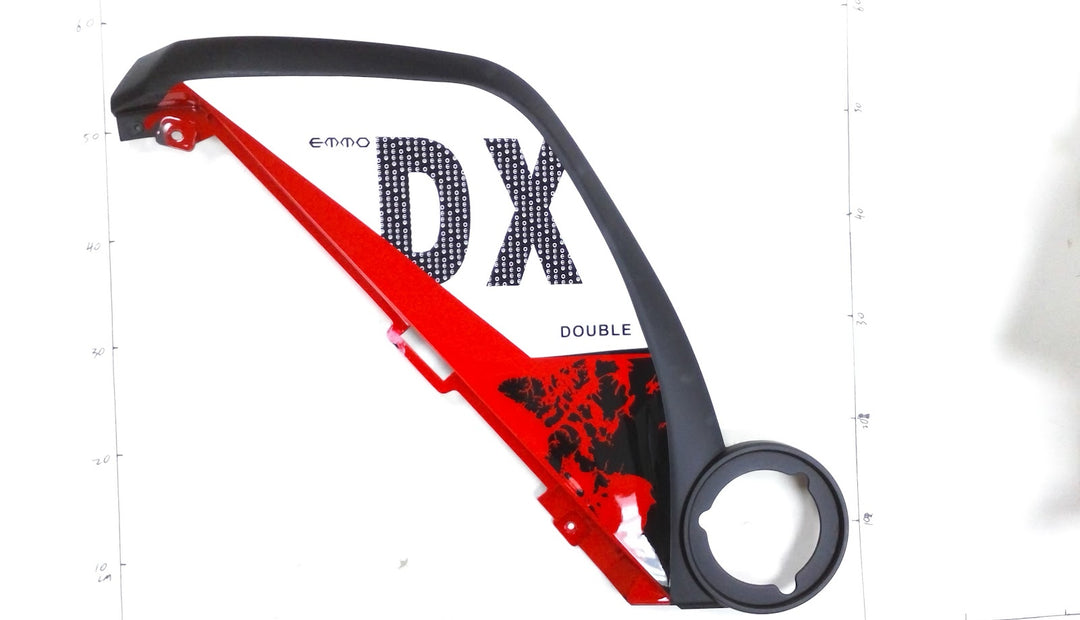 EMMO Left Big Panel Red Electric Motorcycle Body