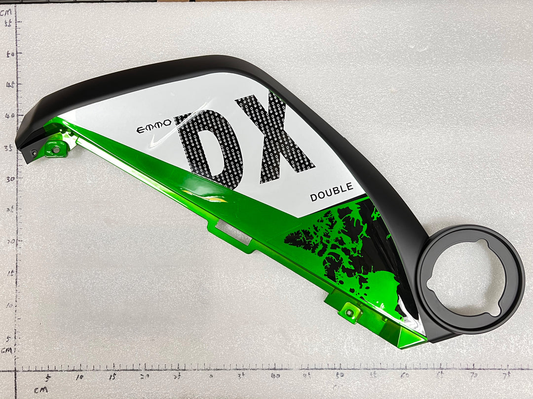 EMMO Left Big Panel Green Electric Motorcycle Body