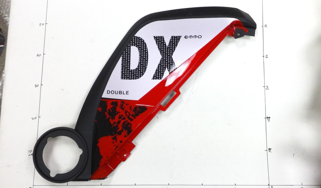 EMMO Right Big Panel Red Electric Motorcycle Body