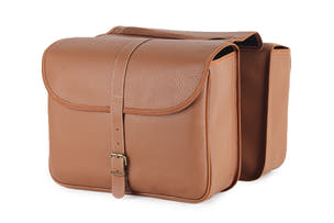 Sacoches de vélo en cuir 