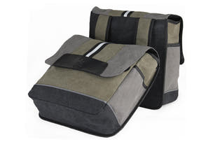 Sacoche de vélo en toile 