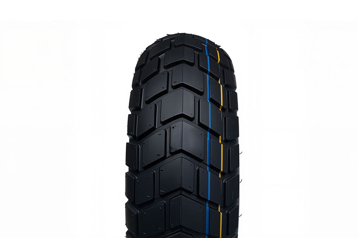 EMMO 10-inch rear tire for moped and electric scooter, reinforced rubber construction, high load capacity and road stability for daily e-commuting or delivery use