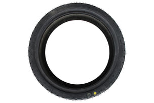 EMMO 130/60-13 motorcycle tire replacement, reinforced 4-ply structure, rain-ready tread grooves, smooth rolling and dependable braking on slippery urban surfaces