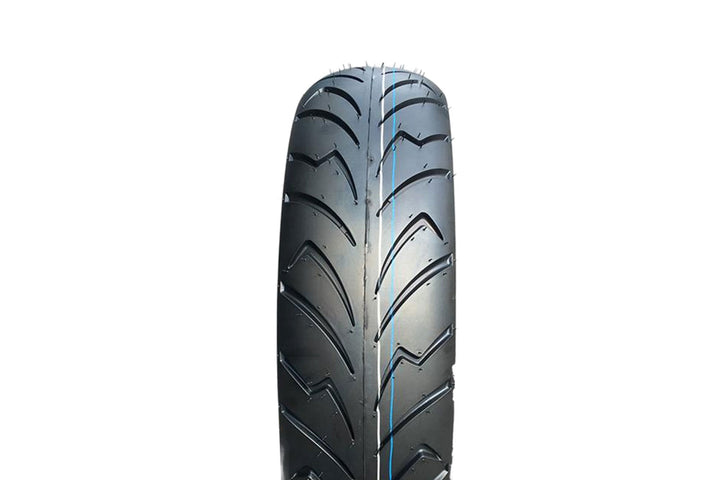 EMMO 16-inch scooter and e-moped tubeless tire, curved water channels and reinforced casing for precise handling, quiet ride comfort, and balanced wear during daily use