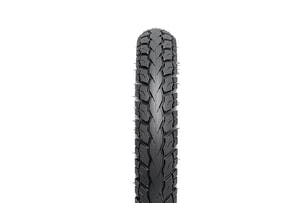 EMMO slim 16x3.0 CST tubeless tire showing reinforced sidewall design and even tread spacing for smoother steering, strong balance, and reduced vibration on city pavement