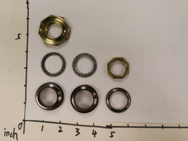 EMMO Front Fork Bearing Set Scooter Style E-Bike Frame Suspension