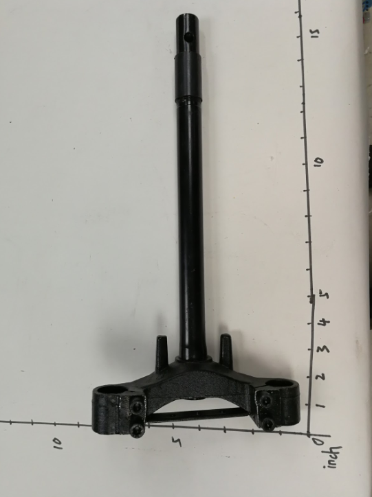 EMMO Lower Triple Tree Stem Scooter Style E-Bike Frame Suspension