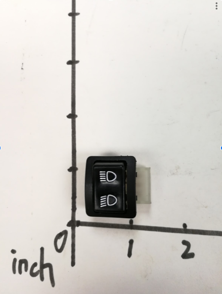 EMMO High/Low Beam Button Scooter Style E-Bike Electrical