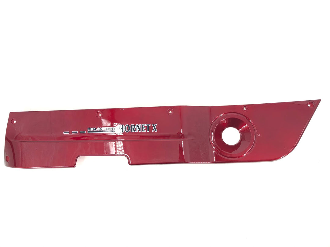 EMMO Red Left Side Trim Panel Scooter Style E-Bikes Body