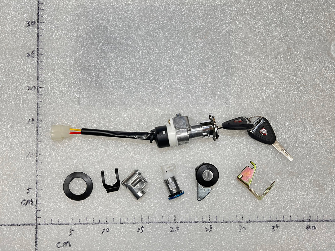 EMMO Ignition Lock Set Scooter Style E-Bikes Electrical