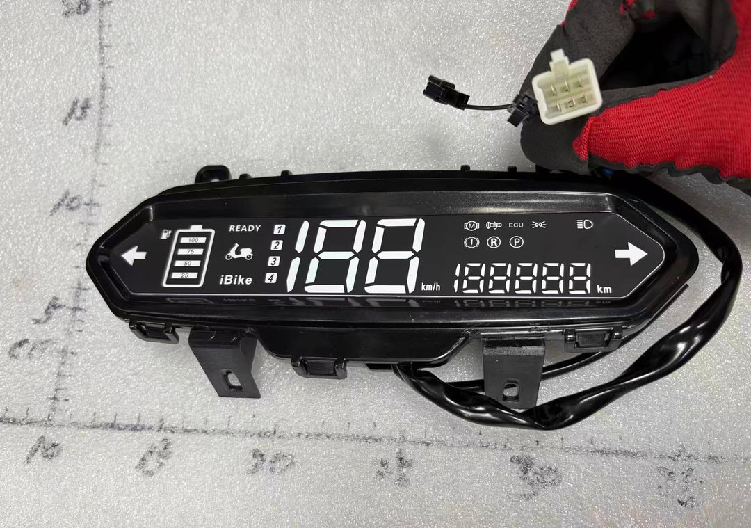 EMMO 48V/60V Lithium Speedometer Scooter Style E-Bikes Electrical