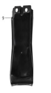 EMMO Front Section Rear Fender Electric Motorcycle Body