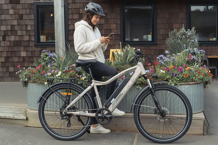 Long Range ebike UL Smart Charger, fast charging ride, quick turnaround commuting, grocery errands, rear rack usage, city traffic, durable tires, SafeGuard power, bright LED signals, easy pedaling, smooth acceleration, practical ebike, everyday tasks, lightweight feel, responsive control