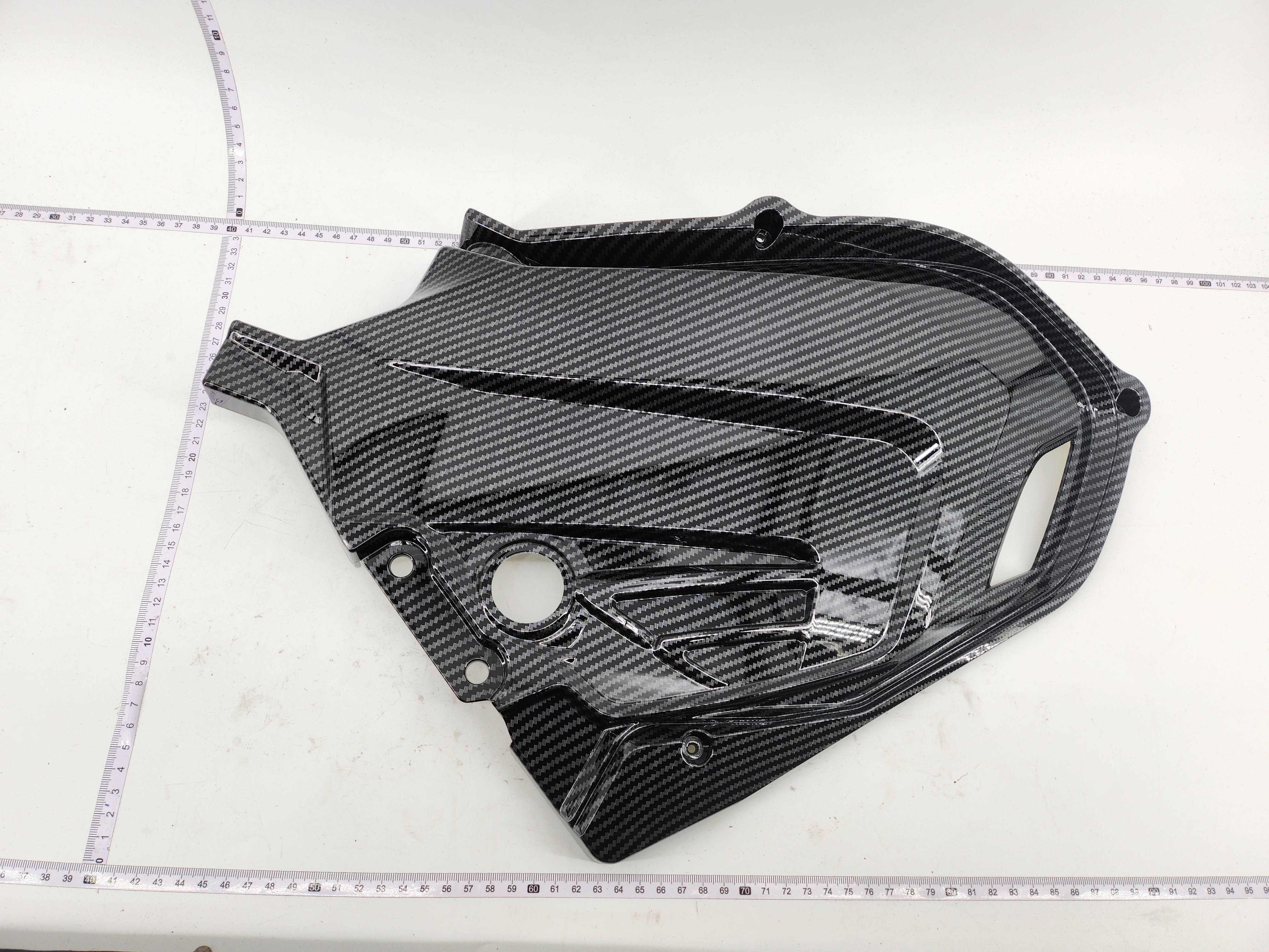 EMMO Sports car right rear guard plate carbon fiberfor Motorcycle Style ...