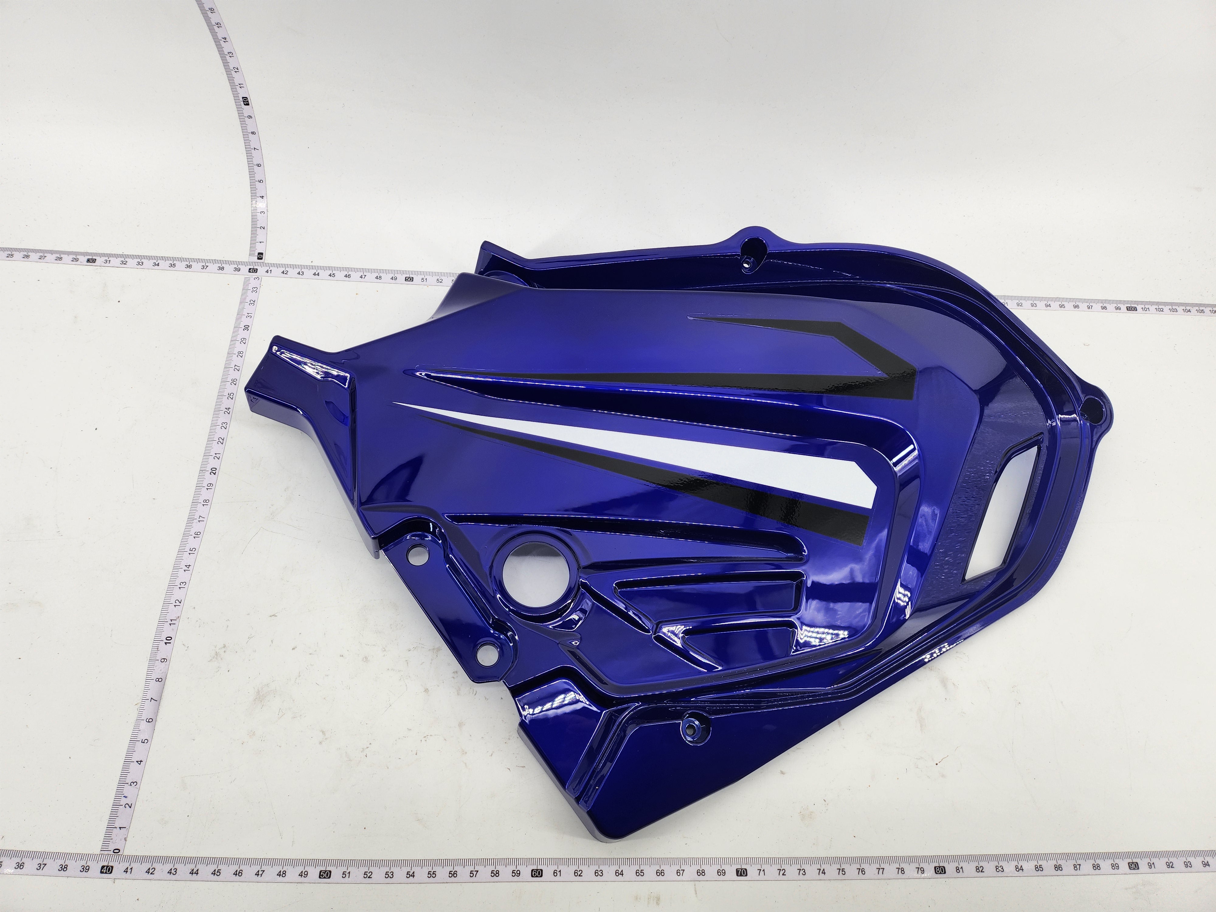 EMMO Sports car right rear guard plate bluefor Motorcycle Style Ebike ...