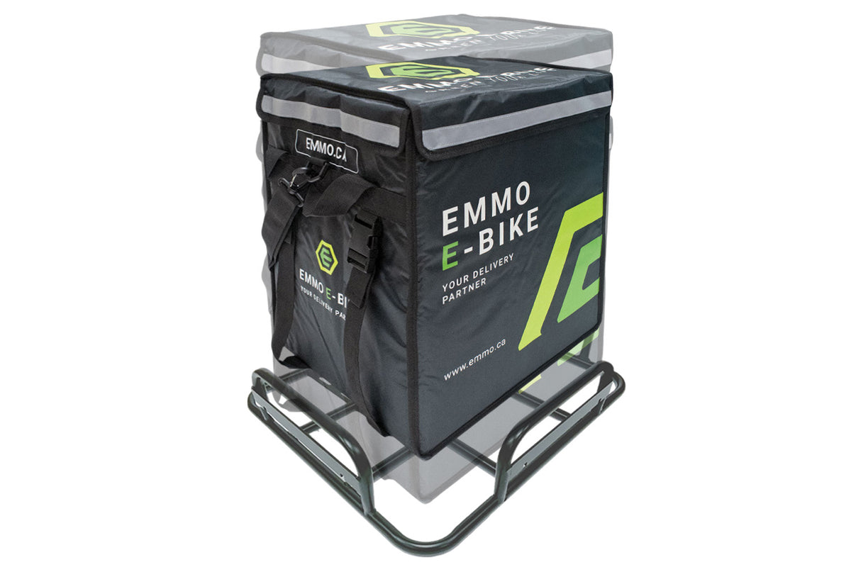 EMMO Thermal Delivery Bag | Large Rack| Insulated Waterproof Combo ...