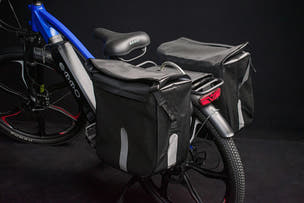 Sacoche de vélo en toile 