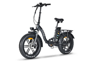 black ebike