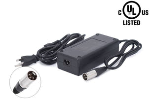 UL/TUV Certified 36V 2A Lithium Charger - Mic Plug