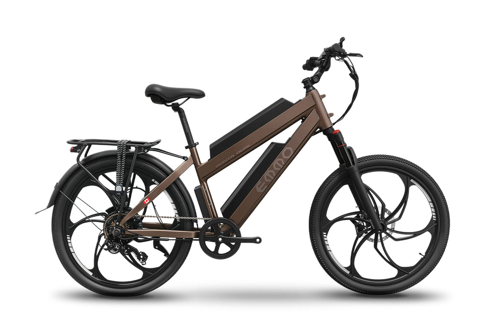 The emmo monta dual featuring dual battery capacity, 500w motor support, and urban-ready geometry offering dependable performance for riders covering extended city and suburban routes.
