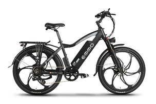 Monta Pro Ebike Aluminum rear rack supports daily cargo, groceries, and weekend adventure gear with ease.