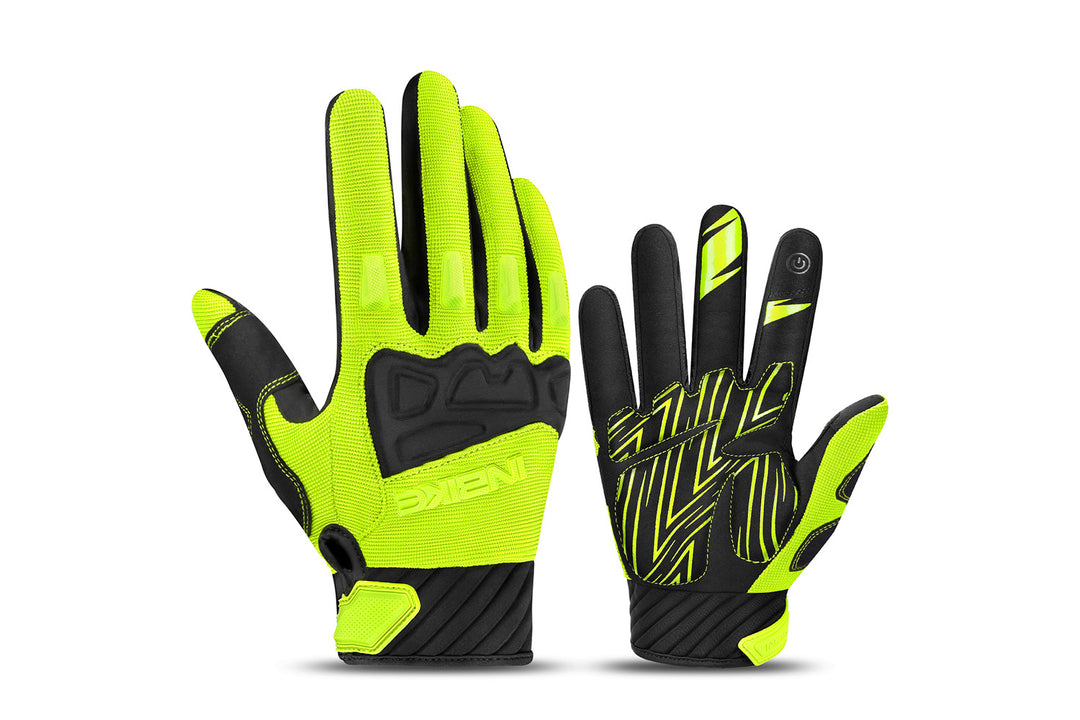 EMMO Breathable stretch-mesh construction keeps your hands cool and comfortable during long rides and outdoor sports.