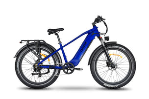 blue ebike