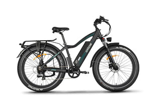 black All Terrain Fat Tire EBike