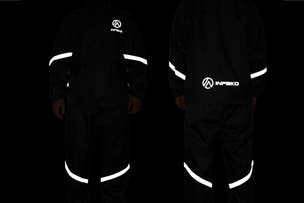 EMMO integrates adjustable features across the hood, cuffs, waistband, and pant legs, allowing a secure personalized fit for active riding.