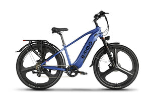 Spurt Pro Ebike Strong aluminum rear rack supports daily commuting, grocery trips, and weekend cargo needs.