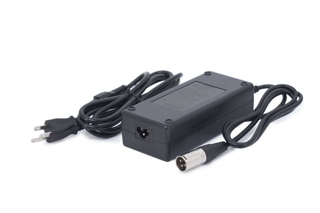 Emmo Canada UL/TUV Certified 36V 2A Lithium Charger - 3-pin XLR Plug