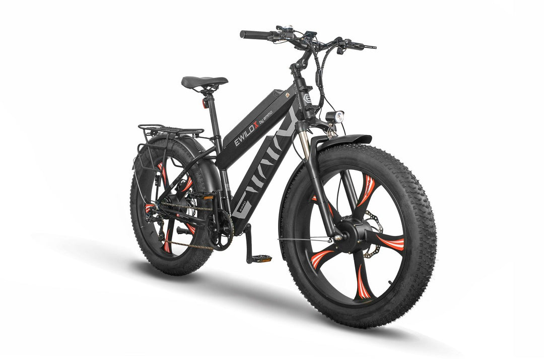 emmo bikes ebike Black / Dual 48V/21Ah  Samsung Lithium Emmo E-Wild X